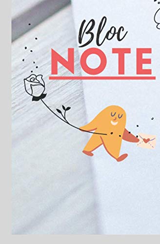 Bloc NOTE: Carnet de notes scolaire / Carnet lignÃ© pour enfant - Pour agenda quotidien / bloc-notes personnel de voyage - intime, bloc-notes ... /bloc-notes A5, 62 pages (French Edition)