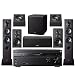 Sony STR-DN1080 7.2-Channel Home Theater AV Receiver Bundled with Active Subwoofer and Seven Sony Speakers (9 Items)