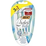 BIC Soleil Bella Lady Quadruple Klinge Einweg Rasierer Blister von 3 + 1