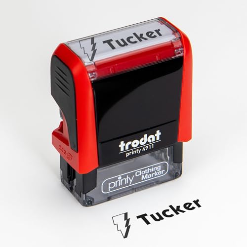 904 Custom Thunderbolt Name Stamp