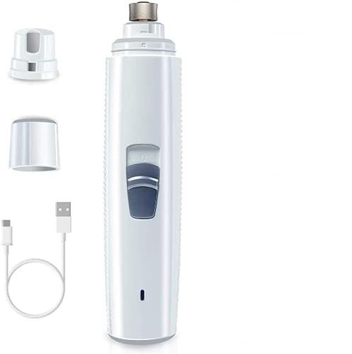 開発 ペット爪切り電動 爪やすり【USB充電式】【二段階スピード】【高速回転】【静音設計】小型犬 中型犬 大型犬 つめきり 猫 爪 トリマー 犬 爪とぎ 電動爪トリマー ペット ネイルグラインダー 電動 ネイルケア 白