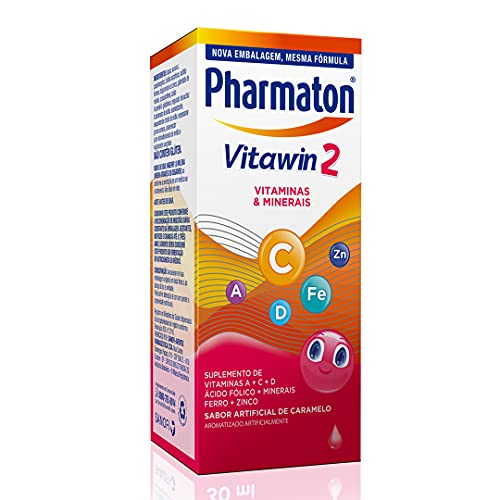 Suplemento De Vitaminas Pharmaton Vitawin 2, 30ml, Sabor Caramelo, Pharmaton