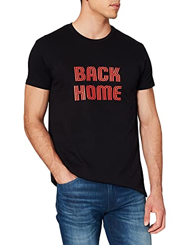 A.C. Milan Back Home T-Shirt - Black, M
