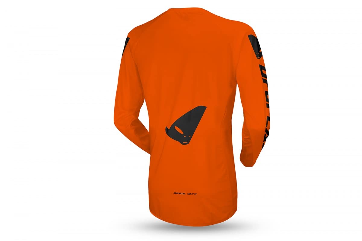 Ufo Plast Maglia Motocross Radial Arancione Fluo (XL)