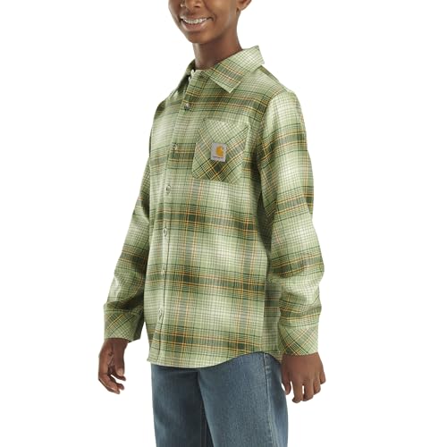 Carhartt Boys' Big Plaid Flannel Shirt2
