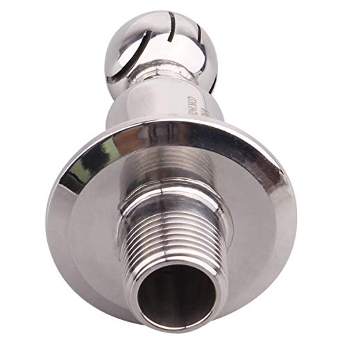 Image of DERNORD Sanitary Rotary Spray Ball 1.5 inchTC X 1 /2 inchMNPT CIP Tank Cleaning Ball