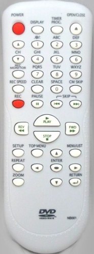 Funai CorporationREMOTE CONTROL UNIT/EMERSON/SYLVANIA - NB001UD