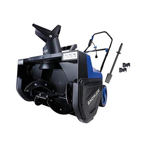 Snow Joe Sj627E Electric Walk-Behind Snow Blower W/Dual Led Lights, 22-Inch, 15-Amp & Us Wire And Cable 74100 Extension Cord, 100Ft, Yellow, 100 Foot #TOP1