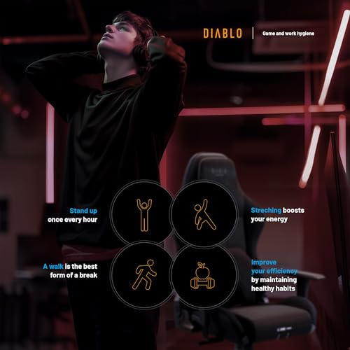 X.One Prime Sedia Gaming Ufficio, Poltrona da Gamer | Tessuto | Ergonomica | Braccioli Regolabili | Cuscino Lombare | Seduta Refrigerante | Cuscino lombare | Caricabile fino a 140 kg - Sedia gaming - Immagine 6