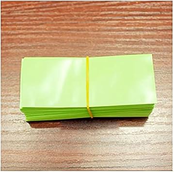 100pcs/lot 21700 Lithium Battery PVC Heat Shrinkable Sleeve Package Shrink Film, for Battery Outer Packaging Tube Film Color 6