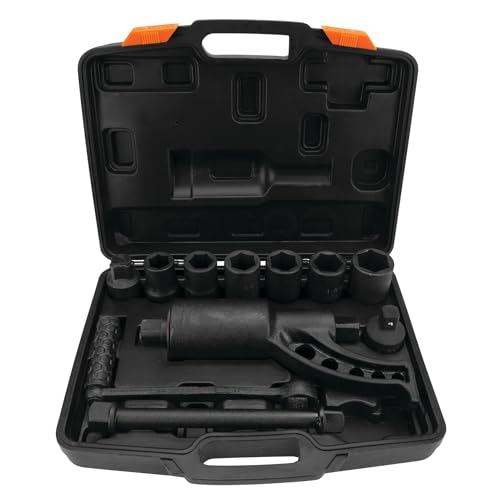 Performance Tool M208 3,688 ft/lbs Torque Multiplier Wrench – Torque Multiplier 1-Inch Drive Lug Nut Wrench Torque Amplifier Lug Nut Remover by Performance Tool - Used condition - US$50.68