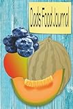 Dads Food Journal - Dads Nutrition Notebook| Meal Planner Journal with Weight Tracker| 6 x 9 Food Log Notebook, 130 pages| Perfect for Fruit Lovers