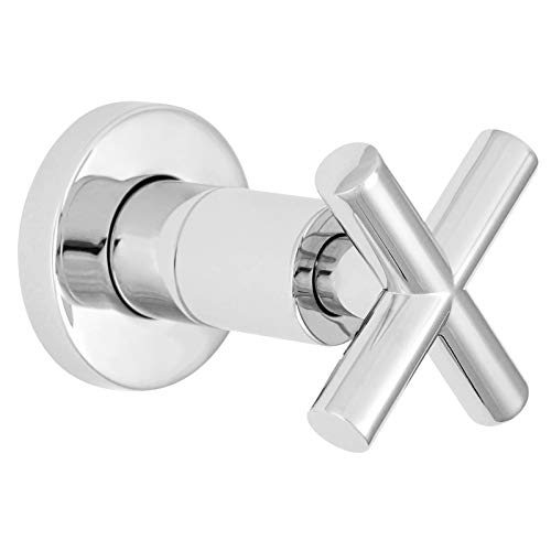 Welfenstein Absperrventil 03 1006C Unterputz Absperrhahn Messing chrom 1/2' Zoll