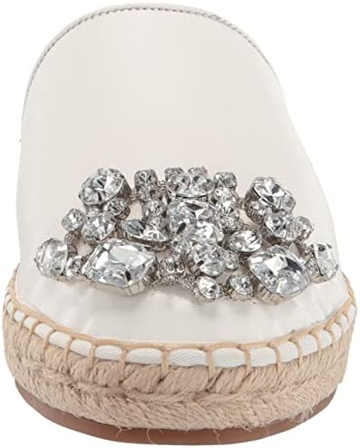 Karl Lagerfeld Paris Women's Slip on Espadrille Platform, BRT White, 6 | Image 1