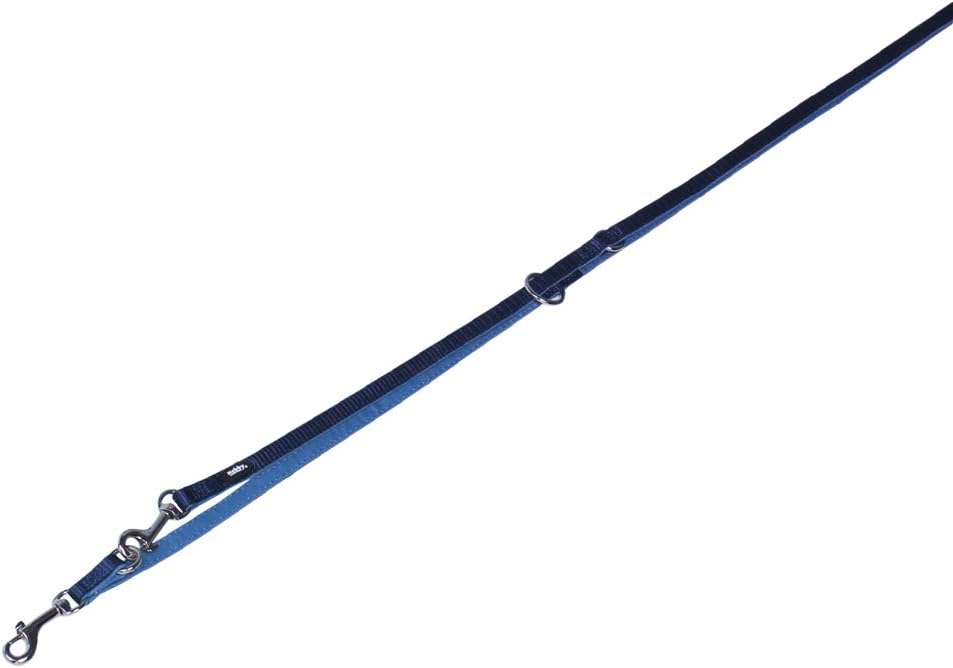 Nobby Classic Preno Mini Leine, Länge 200 cm, Breite 10 mm, Blau