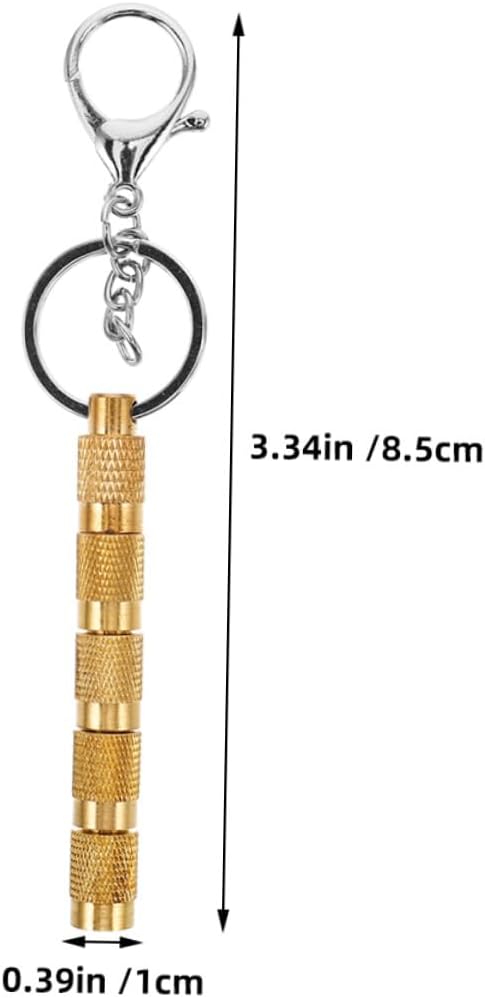 NUOBESTY 2pcs Copper Tire Deflator Valve Tools for Car SUV Truck Off-Road Vehicles Portable Tire Pressure Release Accessories for Auto Maintenance