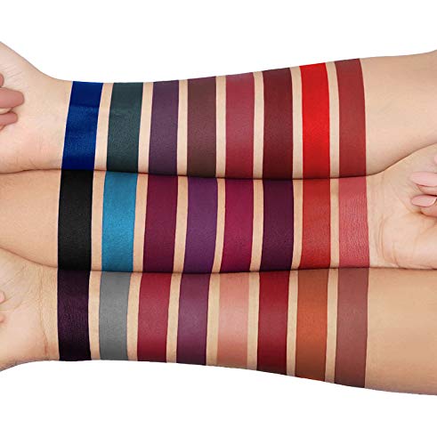 Petansy 24 Colors Liquid Matte Lipstick Set Waterproof Long Lasting Lip Gloss Set Beauty Cosmetics Makeup Kit With Gift Box #TOP2