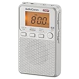 オーム電機(Ohm Electric) ラジオ シルバー 幅5.7×高さ9.7×奥行1.9cm