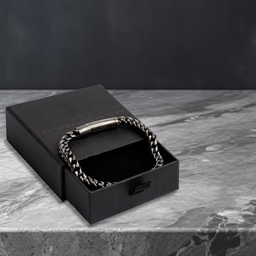 Men's Stainless Steel Bracelet - Medieval Vintage Distressed Style, Sturdy 316L Steel, Bold Accessory for the Modern Man, Ideal Gift for Husband, Boyfriend, or Son2