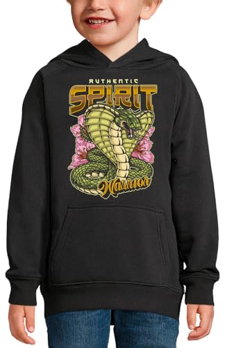Sweat à capuche cobra enfant idéal pour la cour de récré et le sport