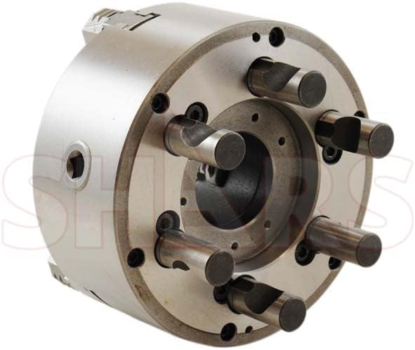 Miniatura 8 de Shars 10" 3 mandíbula auto centro D1-6 Torno de montaje Chuck Reversible .0039 TIR Cert 202-5441 R