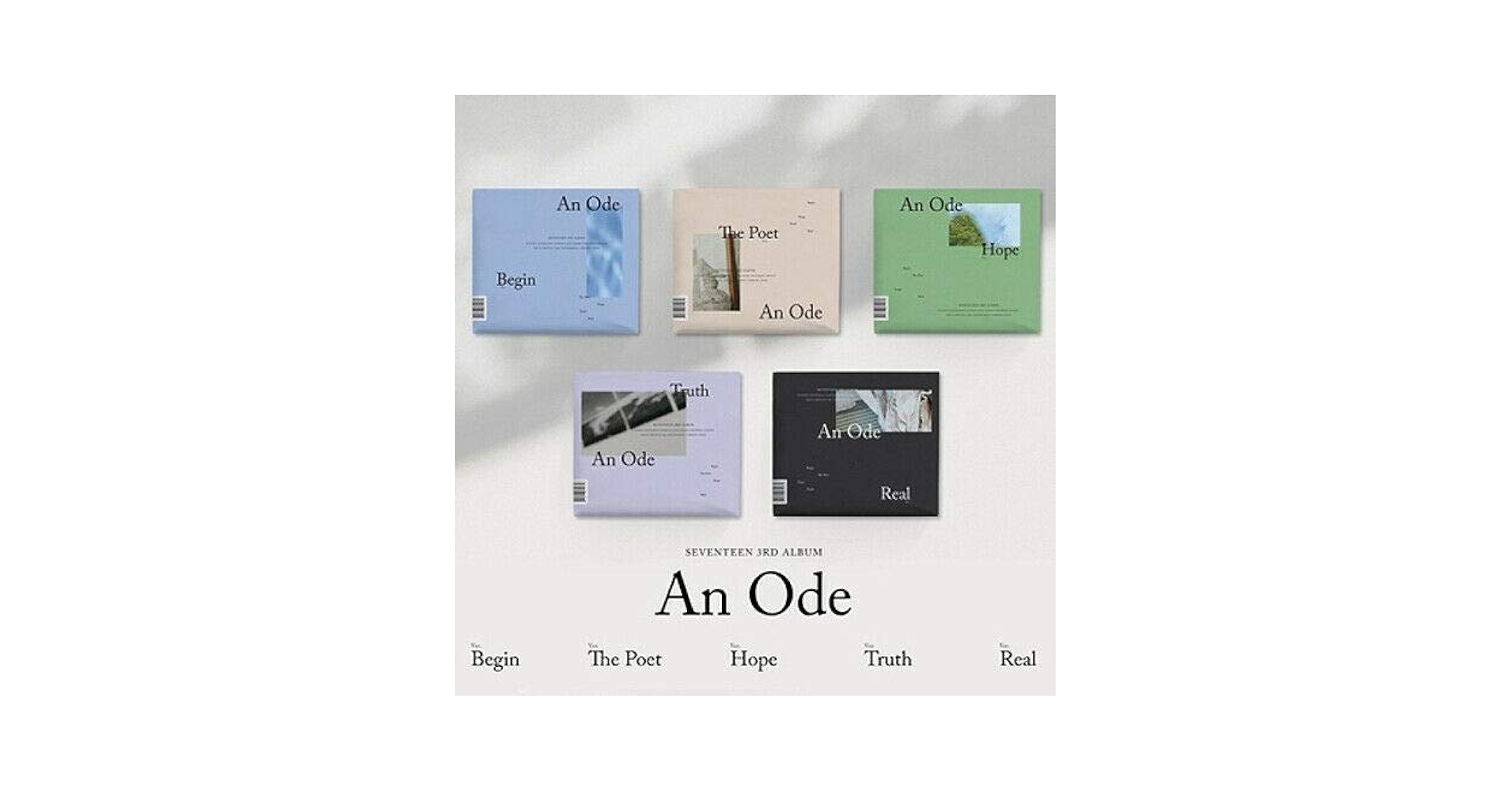 SEVENTEEN - SEVENTEEN [AN ODE] 3rd Album [Ver.1/BEGIN] Ver