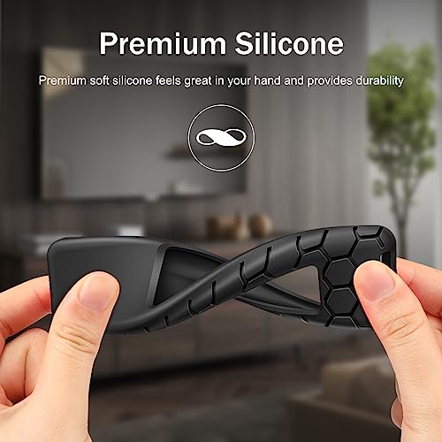 Fintie Protective Case for Samsung Smart Solar Cell Remote Control 2023 TM2360E / TM2361E BN59-01432A BN59-01432J Light Weight Kid Friendly Non-Slip Shockproof Silicone Case Cover