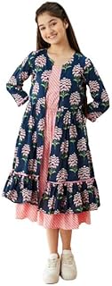 Pspeaches girls Dress With Shrug Price In India