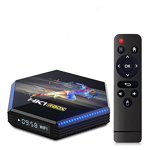 LIROM Android TV Box 11.0, 8GB RAM 64GB ROM RK3566 Quad-Core 64Bit, Android Box Soporte 2.4G/5Ghz Dual WiFi Bluetooth 8K/4K Ultra HD/ 3D/ H.265 Decodificador,4gb+32gb