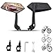 Specchietto Retrovisore Bici,Specchietti Bici Manubrio Rotazione A 360 ° Specchio Regolabile,Accessori Bici Elettrica,per Bici Da Strada(2Pcs)