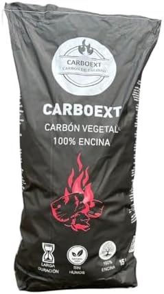 Carbon Vegetal Barbacoa Carbon Barbacoa Carbón 100% Sin Humo Ni A...