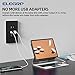 ELEGRP USB Charger Wall Outlet, USB Receptacle with Type A & Type C USB Ports, 15 Amp Duplex Tamper Resistant Receptacle Plug NEMA 5-15R, Wall Plate Included, UL Listed (10 Pack, Matte Black)