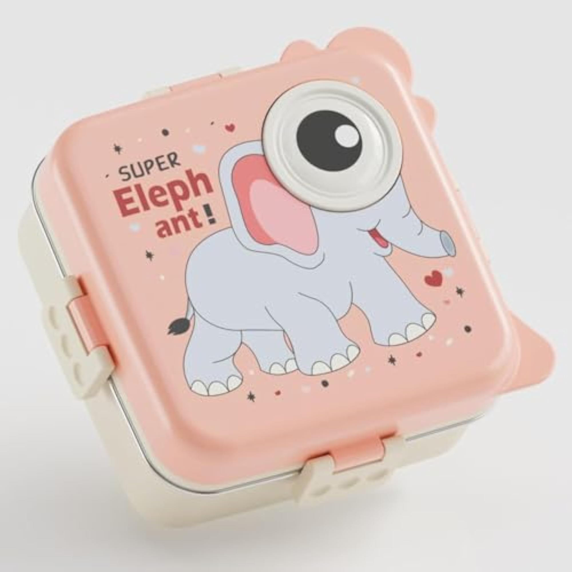 Stainless Steel Insulated Lunch Box with 3 Compartments