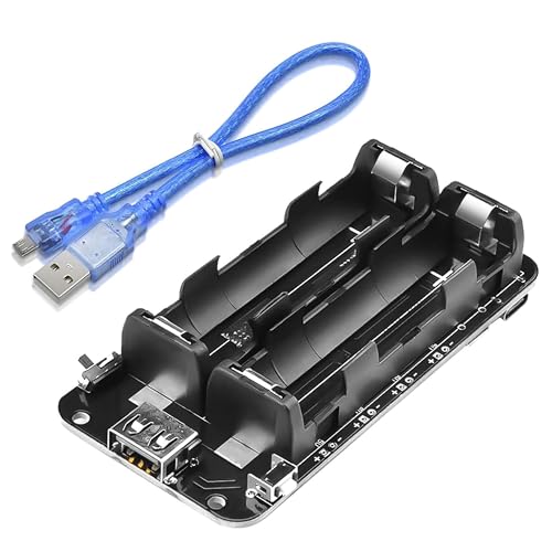 diymore 1865O Battery Holder Double Li-ion V8 Shield Micro...