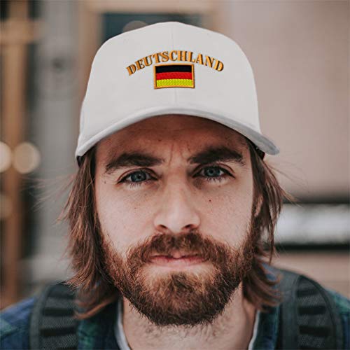 Baseball Cap Deutschland Flag B Embroidery Countries Acrylic Hats For Men & Women Strap Closure Navy #TOP3