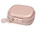 Hard protective case for Golf GPS by CaseSack, Specially Designed for GolfBudy Voice, Voice 2, Bushnell NeoGhost, Mesh pouches on both lid and base for GPS and cable separatedly (Rose Gold)