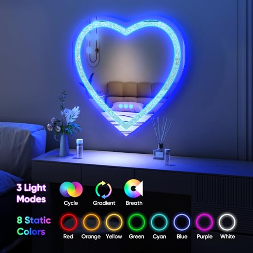 Luxury Bathroom Vanity with LED Mirror