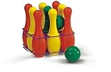 Rolly Toys Kegelspiel (9 teiliges Kegelspiel mit 2 Kugeln, Bowling Spiel, Outdoor-Spiel)