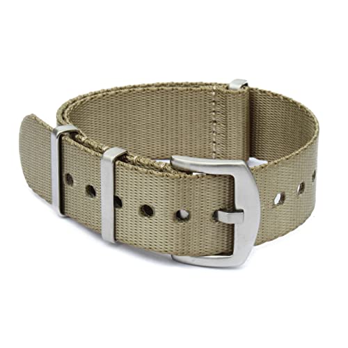 Image of WAMD Seat Belt NATO Watch Straps /Bands - 18mm,20mm,22mm and 24mm Nylon Watch Straps for Watches - Multicolour Options