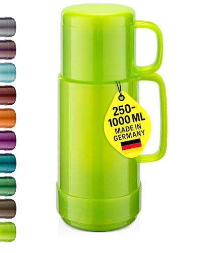 ROTPUNKT Isolierflasche 0,25 L mit integriertem Becher - Hochwertige Isolierkanne Made in Germany I Bis zu 24 h heiß & 36 h kalt (Andreas… – Ansicht 1