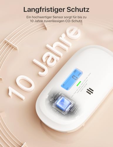 X-Sense Smart CO-Melder ohne Basisstation, XC0C-MR, 1 Stück – Ansicht 6