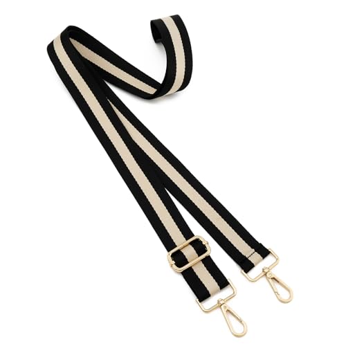 Image of ZOOEASS Wide Shoulder Strap Adjustable Replacement Belt Guitar Style Crossbody Bag Handbag Strap Multicolor Canvas Straps(Wide:1.5in)(Color32)