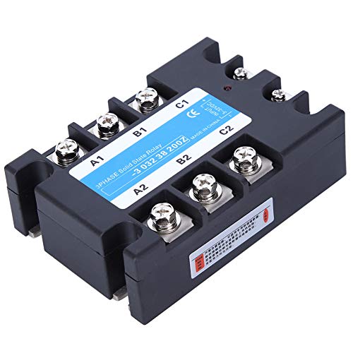 Relais semi-conducteur triphasé SSR BERM 303238 isolation plaque aluminium