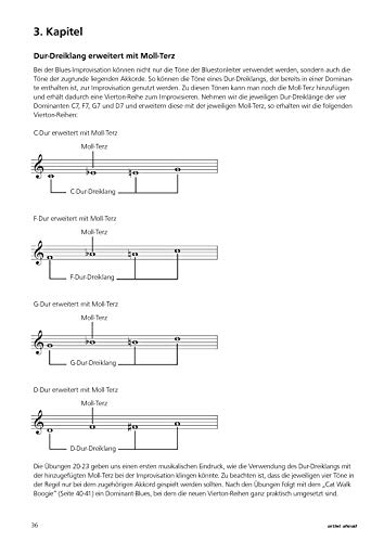Die außergewöhnliche Schule für Blues-Piano: Der einfachste Weg zur perfekten Blues-Improvisation (inkl. Download). Lehrbuch für Klavier. Klavierschule. Klavierstücke. Klaviernoten. Musiknoten.