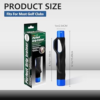 Golf Grip Trainer, Golf Training Grip, Golf Club Grips, Grip Trainer, Golf Grip, Attachment For Improved Hand Positioning On Golf Club #G