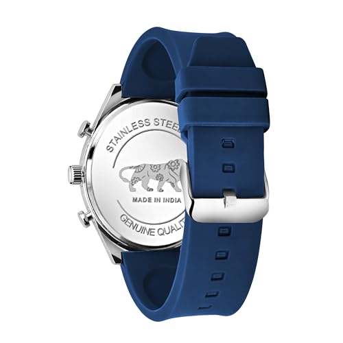 Image of styledose Men's Watch Analog Quartz with Chronograph & Silicone Strap -Casual & Formal Wrist Watch for Men