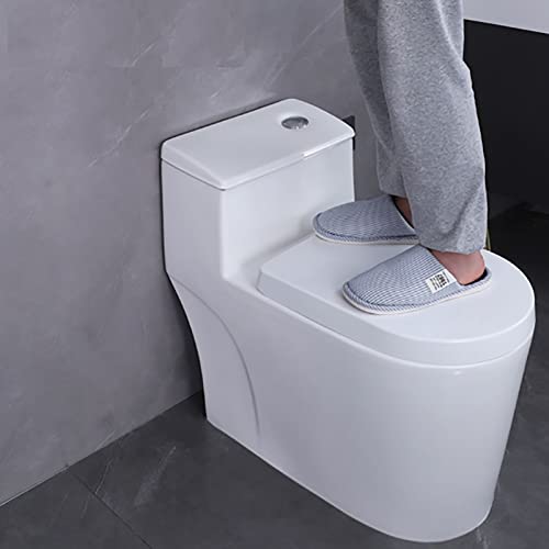 Abattant WC en U de taille B standard blanc avec fixation supérieure