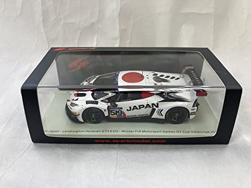 Spark スパーク 1/43 ランボルギーニ ウラカン GT3 EVO Amazon | Spark 1/43 Team Japan ランボルギーニ ウラカン GT3