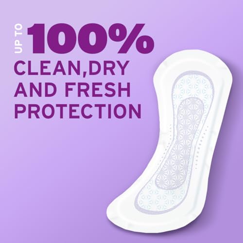 Image of Poise Daily Liners, Incontinence Panty Liners for Bladder Leaks, 2 Drop Very Light Absorbency, Long Length, 24 Count of Pantiliners, Packaging May Vary, (Pack of 2)