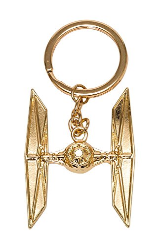 Preisvergleich Produktbild Star Wars 98910 TIE FIGHTER GOLDIGER SCHLÜSSELANHÄNGER, unisex-child